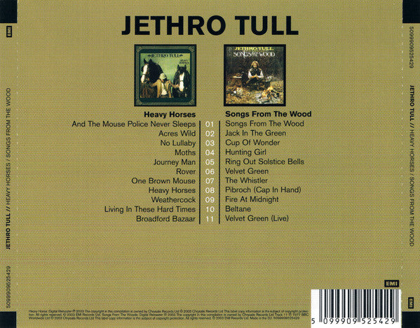 Jethro Tull : Heavy Horses / Songs From The Wood (2xCD, Comp, RM)