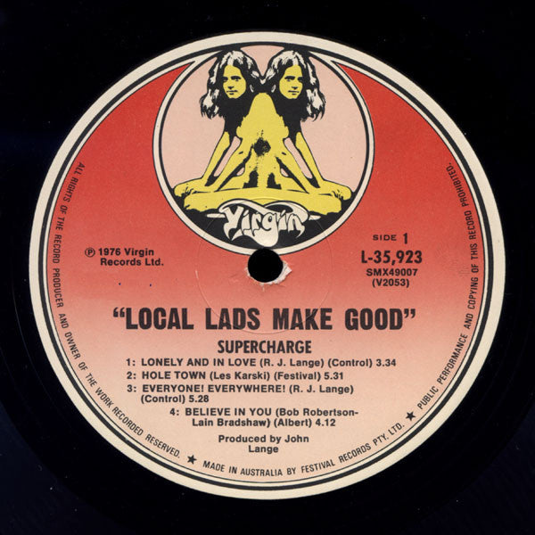 Supercharge (2) : Local Lads Make Good (LP, Album, Red)