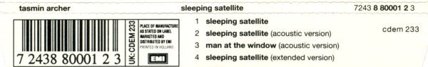 Tasmin Archer : Sleeping Satellite (CD, Maxi)