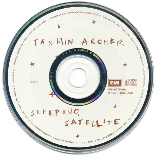 Tasmin Archer : Sleeping Satellite (CD, Maxi)