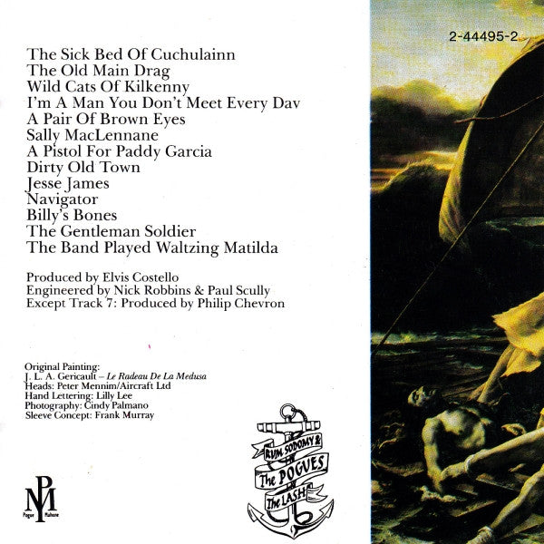 The Pogues : Rum, Sodomy & The Lash (CD, Album, RE)