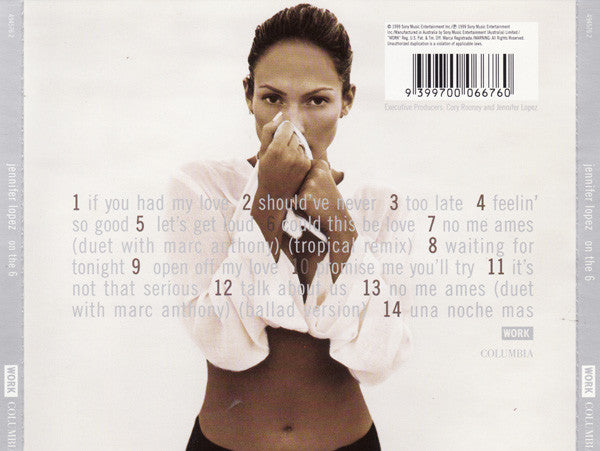 Jennifer Lopez : On The 6 (CD, Album)