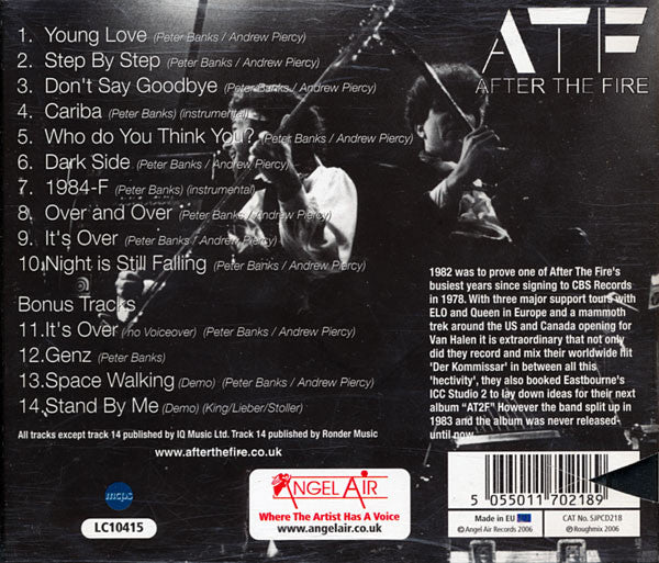 After The Fire : AT2F (CD, Album)