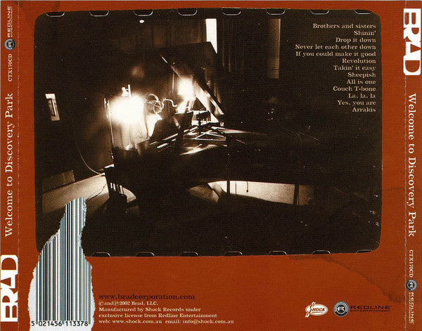 Brad : Welcome To Discovery Park (CD, Album)