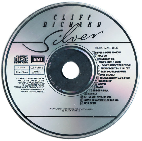 Cliff Richard : Silver (CD, Album, Pol)