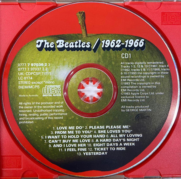 The Beatles : 1962-1966 (2xCD, Comp, RE, RM, Fat)