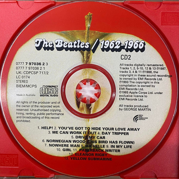 The Beatles : 1962-1966 (2xCD, Comp, RE, RM, Fat)