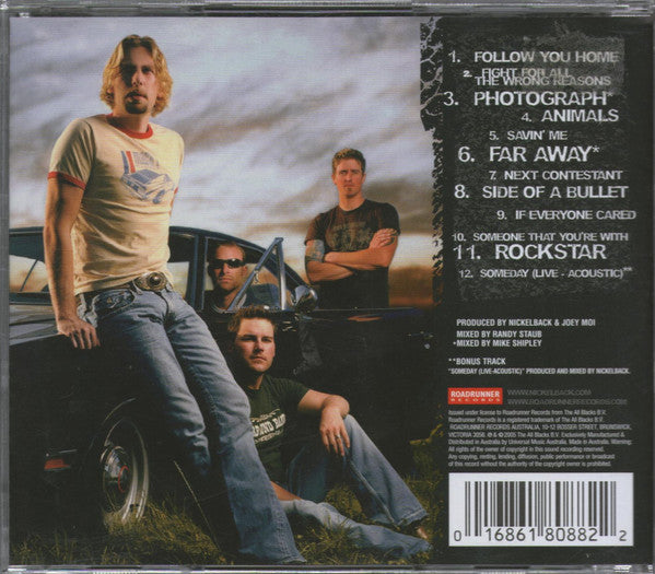 Nickelback : All The Right Reasons (CD, Album)