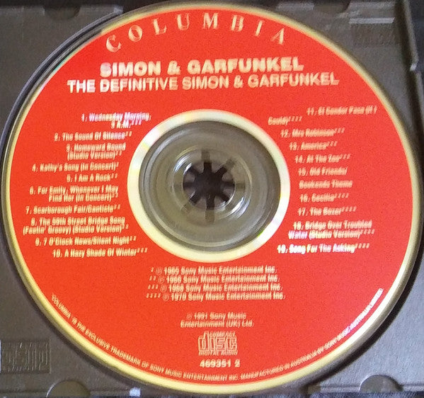 Simon And Garfunkel* : The Definitive Simon And Garfunkel (CD, Comp)