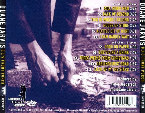 Duane Jarvis : D.J.'s Front Porch (CD, Album)
