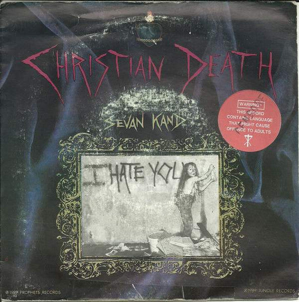 Christian Death : We Fall Like Love / I Hate You (7", Single)