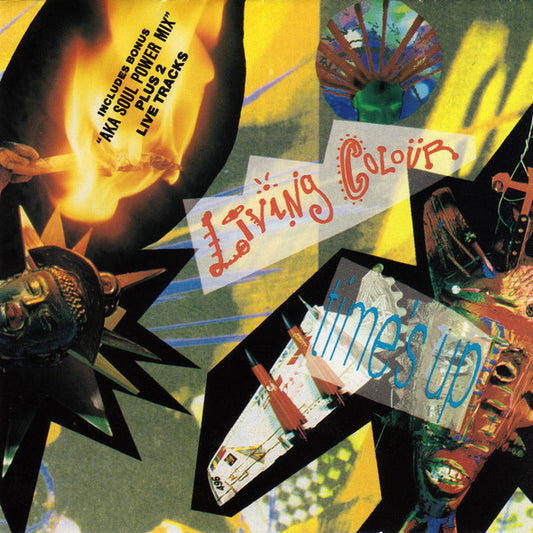 Living Colour : Time's Up (CD, Album, RE, SMA)