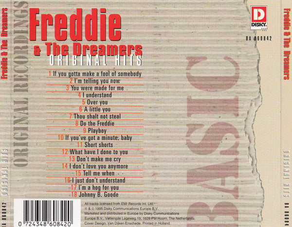 Freddie & The Dreamers : Original Hits (CD, Comp)