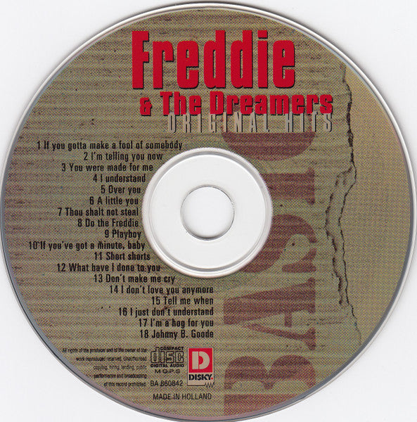 Freddie & The Dreamers : Original Hits (CD, Comp)