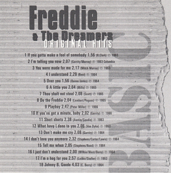 Freddie & The Dreamers : Original Hits (CD, Comp)