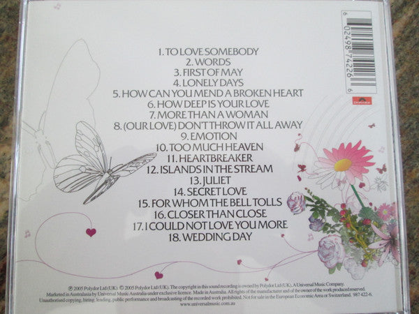Bee Gees : Love Songs (CD, Comp)