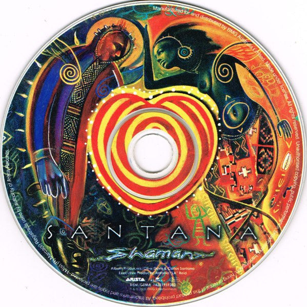 Santana : Shaman (CD, Album, Enh)
