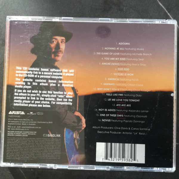 Santana : Shaman (CD, Album, Enh)