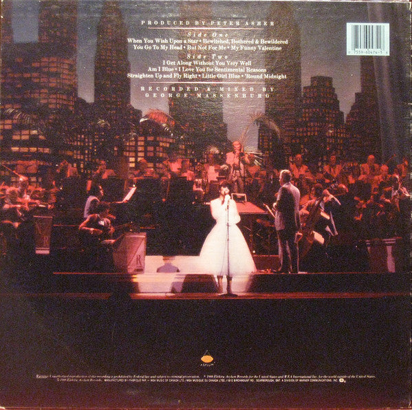 Linda Ronstadt With Nelson Riddle & His Orchestra* : For Sentimental Reasons (LP, Album)