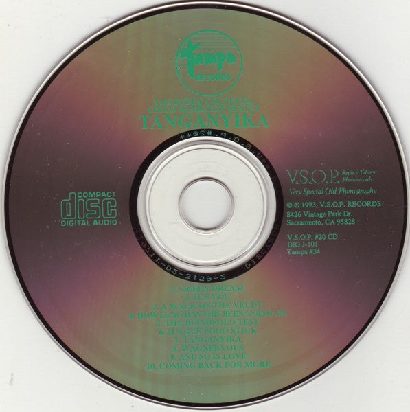 The Buddy Collette - Chico Hamilton Sextet : Tanganyika (CD, Album, RE)