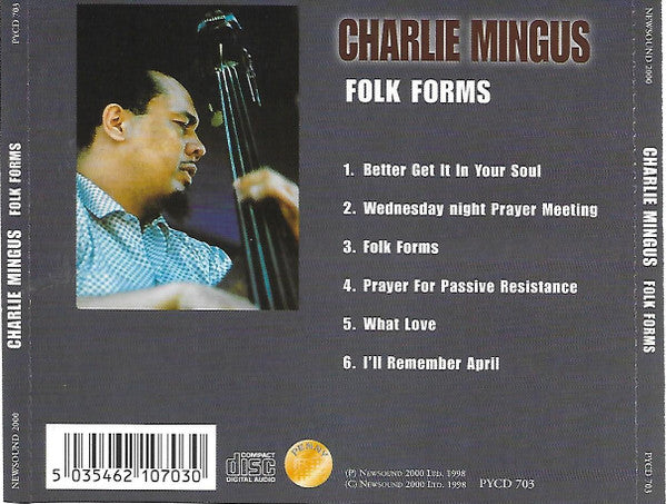 Charlie Mingus* : Folk Forms (CD, Album, RE)