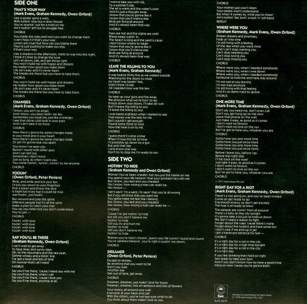 Finch (6) : Nothing To Hide (LP, Album)