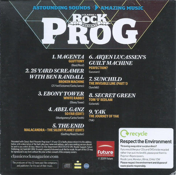Various : Classic Rock Presents PROG: Prognosis 4 (CD, Comp)