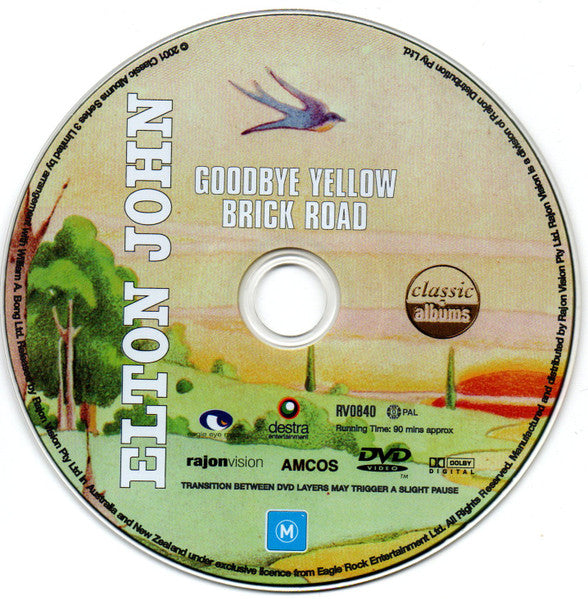 Elton John : Goodbye Yellow Brick Road (DVD-V, PAL)