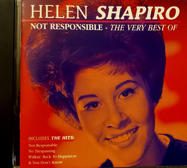 Helen Shapiro : Not Responsible - The Very Best Of (CD, Comp, Mono)