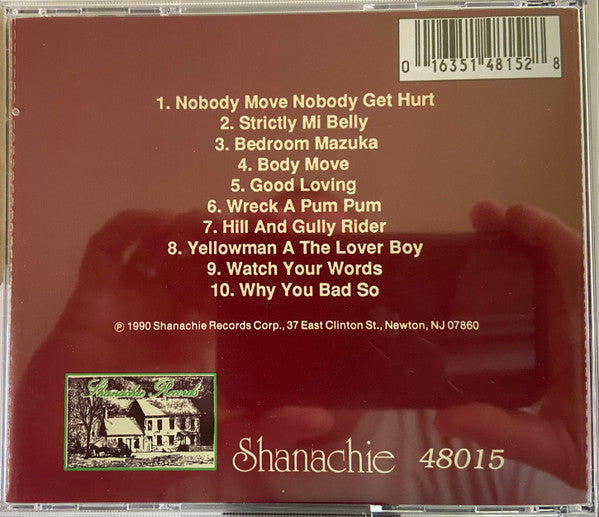 Yellowman : Nobody Move Nobody Get Hurt (CD, Album, RE)