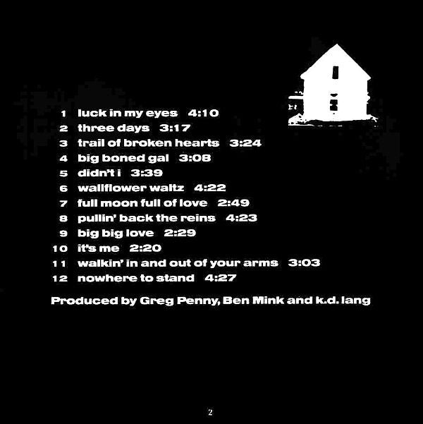 k.d. lang And The Reclines : Absolute Torch And Twang (CD, Album)