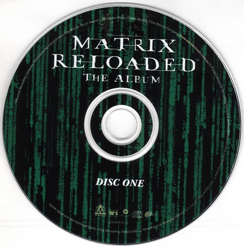 Various : The Matrix Reloaded: The Album (Music From And Inspired By The Motion Picture) (CD, Comp + CD, Comp, Enh)