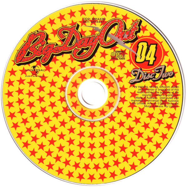 Various : Big Day Out 04: 38 Explosive Crackers (2xCD, Comp)