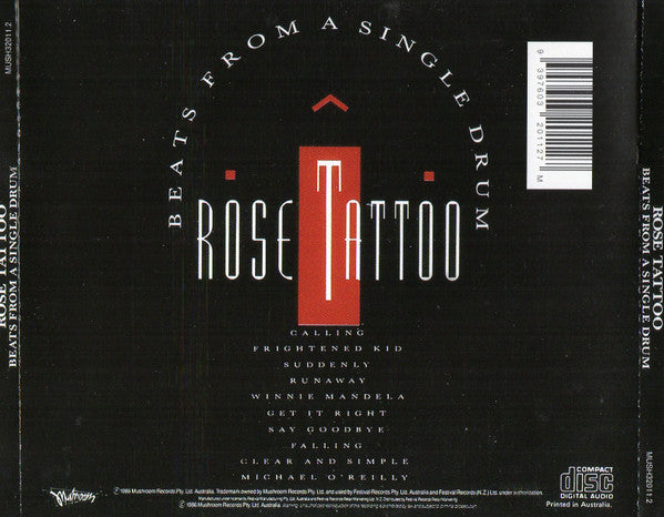 Rose Tattoo : Beats From A Single Drum (CD, Album, RE)