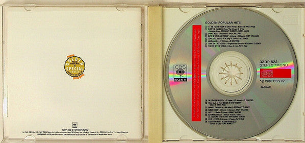 Various : Golden Popular Hits (CD, Comp, Mono)