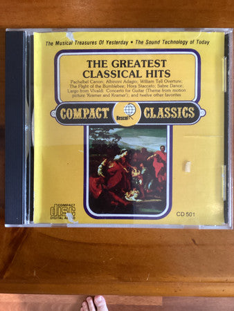 Various : The Greatest Classical Hits (CD, Comp)