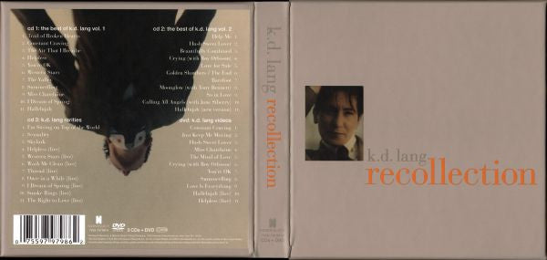 k.d. lang : Recollection (Box, Comp + 3xCD + DVD)