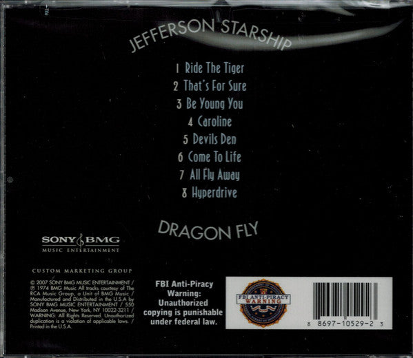 Jefferson Starship : Dragon Fly (CD, Album, RE)
