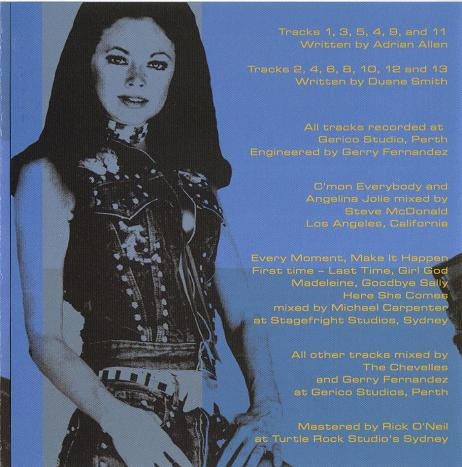 The Chevelles : Girl God (CD, Album)