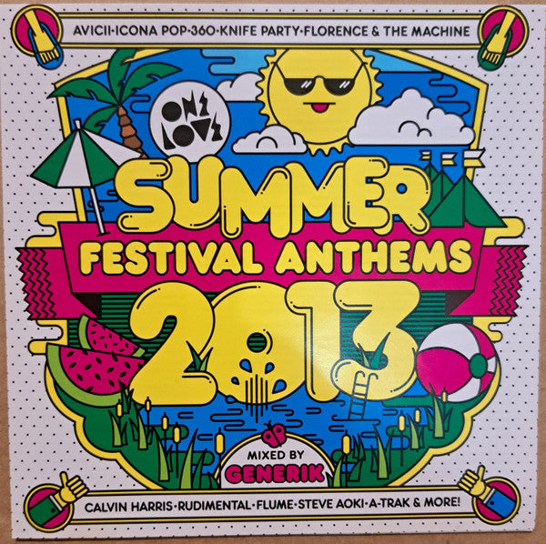 Various : Summer Festival Anthems 2013 (2xCD, Album, Comp, Mixed)