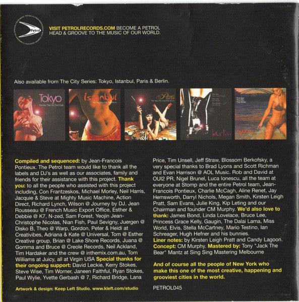 Various : New York - The Sex, The City, The Music (CD, Comp)