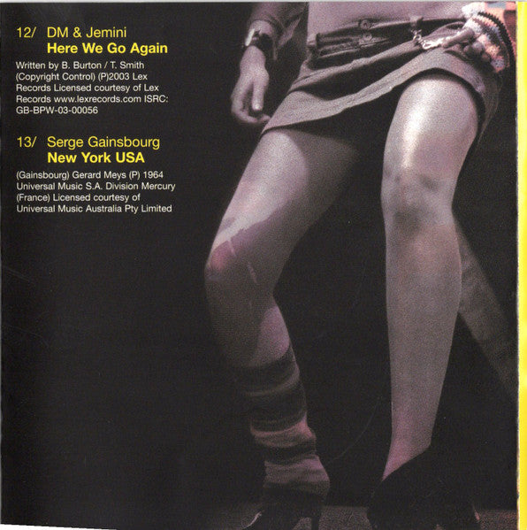 Various : New York - The Sex, The City, The Music (CD, Comp)