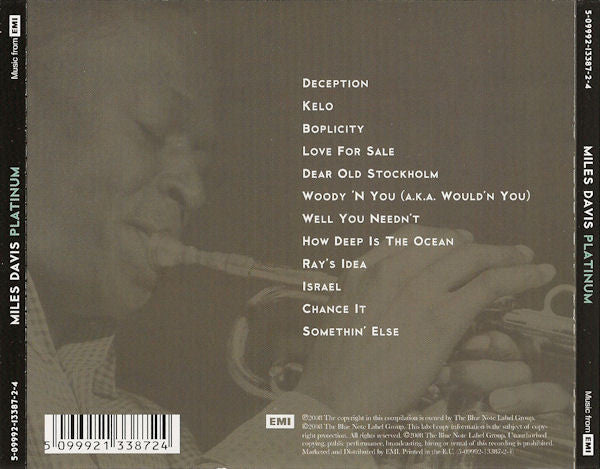Miles Davis : Platinum (CD, Comp)
