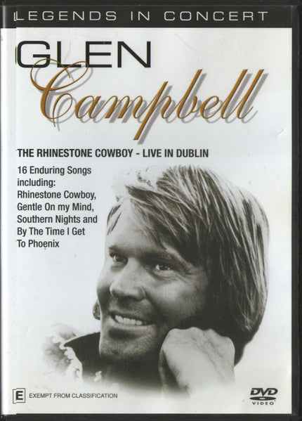 Glen Campbell : The Rhinestone Cowboy - Live In Dublin (DVD, Comp)