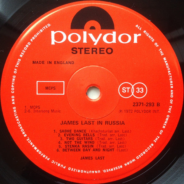 James Last : In Russia (LP, Album)
