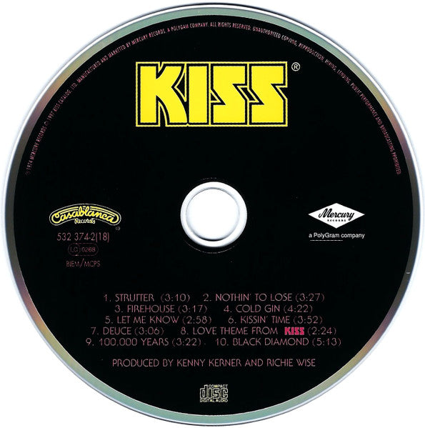 Kiss : Kiss (CD, Album, RE, RM, EDC)