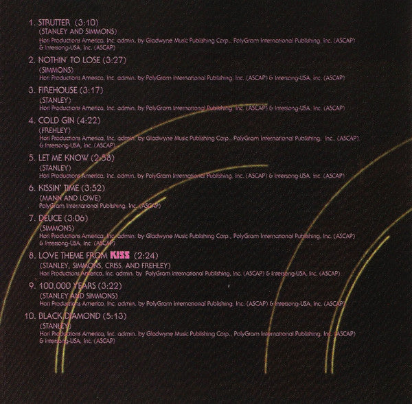 Kiss : Kiss (CD, Album, RE, RM, EDC)