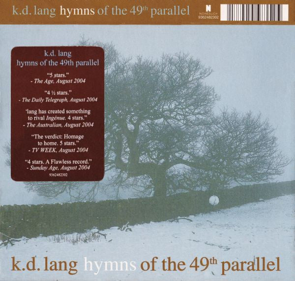 k.d. lang : Hymns Of The 49th Parallel (CD, Album)