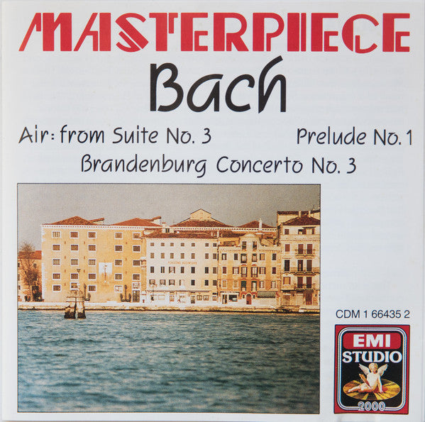 Johann Sebastian Bach : Masterpiece (CD, Comp)