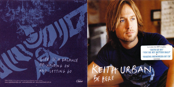 Keith Urban : Be Here (CD, Album, Copy Prot., RE)